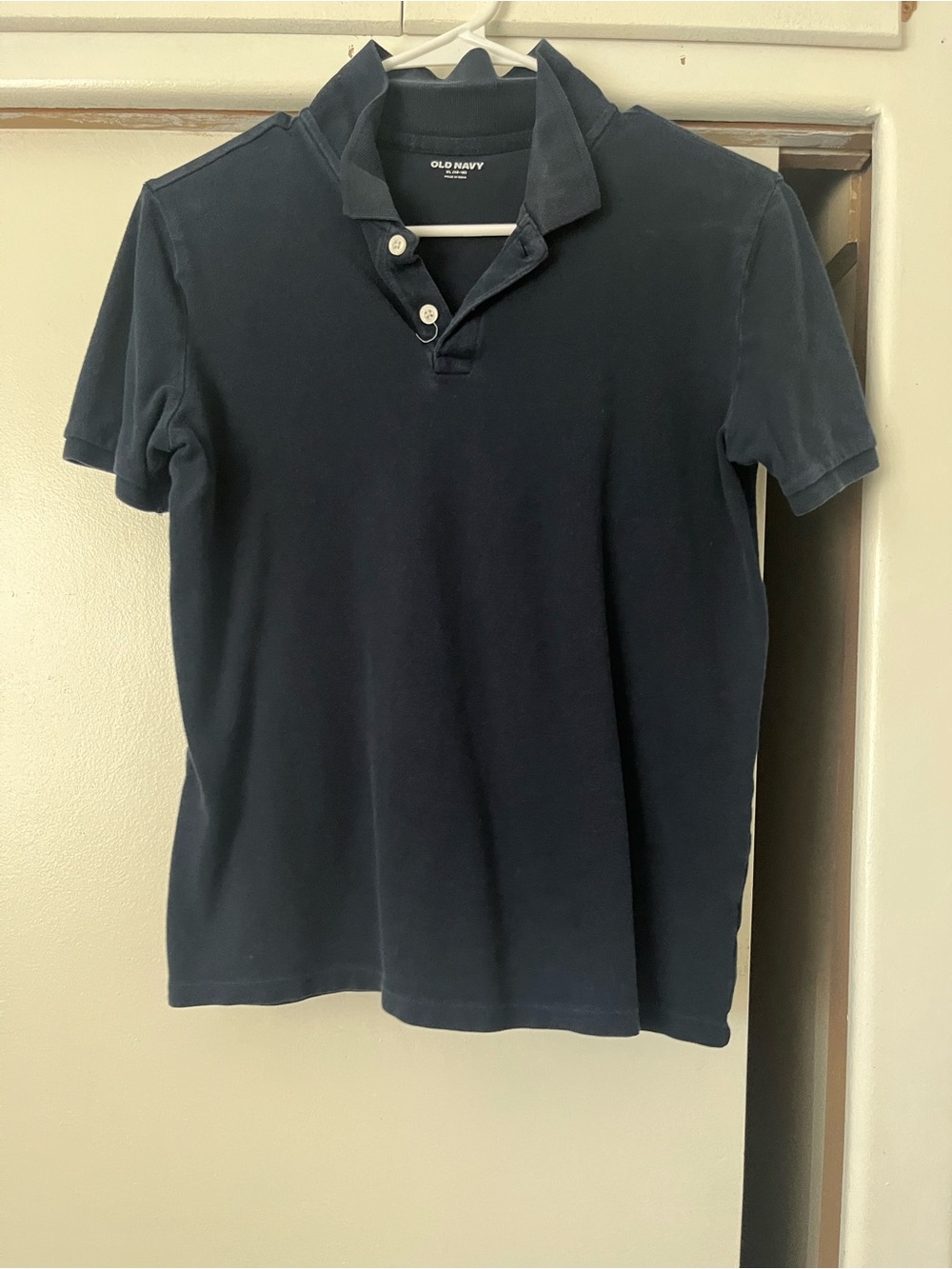 Old Navy Boy’s Navy Short-Sleeve Polo Shirt